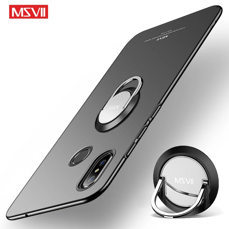 Mi Mix 3 Case Msvii Finger Ring Cover For Xiaomi Mix3 Mix2 S Metal Holder 2 2S Phone Cases |