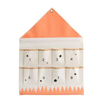 

1PC Multi-function Wall Hanging Storage Bag Organiser Cloth Storage Bag Creative for Home Decoration Bedroom Living Room