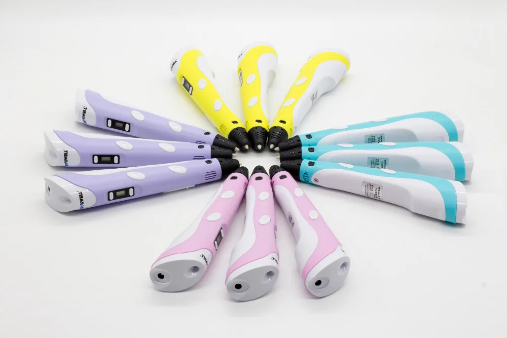 1.75mm Original RP-100B 3D Printing Pen ABS Smart Creativity Arts Crafts Drawing Pen With Line For Children Intelligence Tool 1.75mm Original RP-100B 3D Printing Pen ABS Smart Creativity Arts Crafts Drawing Pen With Line For Children Intelligence Tool