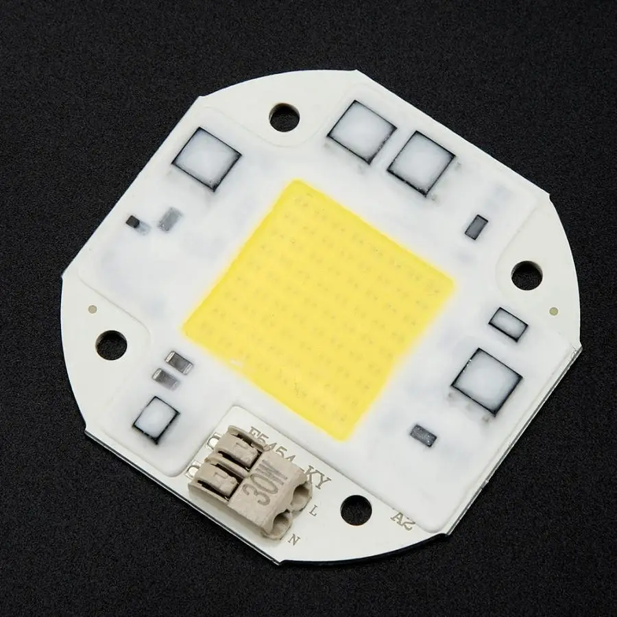 AC100-260V 20W 30W 50W COB Bead High Power Integrated Chip Light Source COB Light Bead Spotlight Bulb 6 Types