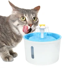 Фонтан воды кота товары для домашних животных кошек поилка игрушка для собак дозатор напитков автоматическая кормушка поилка для домашнего животного 1.6L