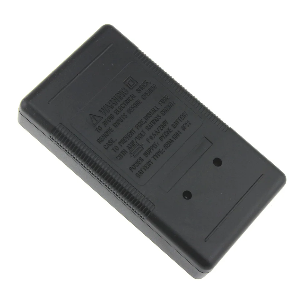 DT830B AC/DC ЖК цифровой мультиметр 750/1000 в Вольтметр Амперметр Ом тестер Высокая