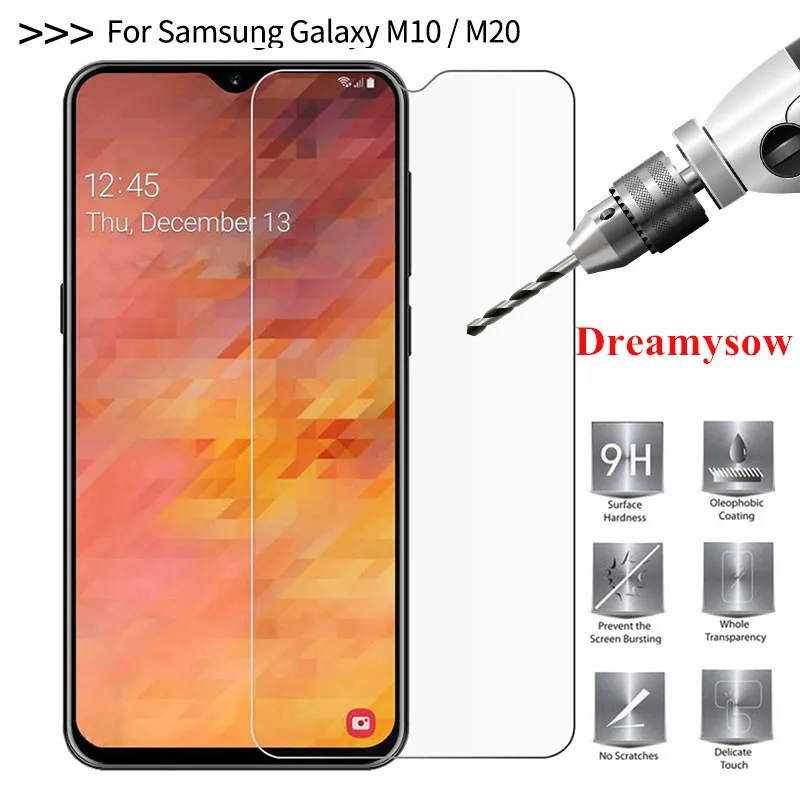 

Tempered Glass Film for Samsung Galaxy M20 M10 Xcover 4 J4 J6 A8 A6 Plus A9 A7 2018 A750 2.5D Round Edge Screen Protector Film