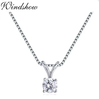 

Cute Small Dianty Round CZ Stone Charm 925 Sterling Silver Pingente Pendants Necklace For Women Girls Friend Gift Jewelry Bijoux