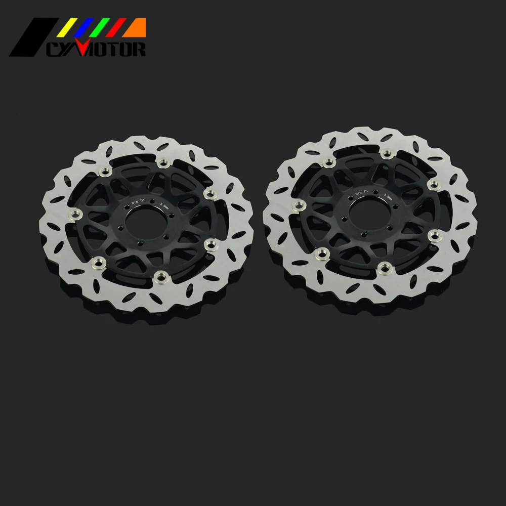 

2PCS Motorcycle Floating Brake Discs Rotor For HONDA CB400SF CB 400SF SuperFour 1999 2000 2001 2002 2003 2004 2005 2006 07 08 09