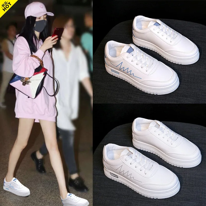 طالب الترفيه الوقت تزلج الأحذية Ins أحذية امرأة الحذاء زيادة ---- MLZ