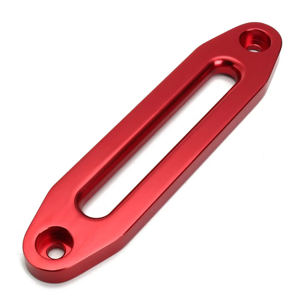 10 ''254mm العالمي الأسود Hawse Fairlead ل الاصطناعية حبل رفع كابل دليل 6000lbs ل SUV ATV UTV Alumimum Hawse fairlead