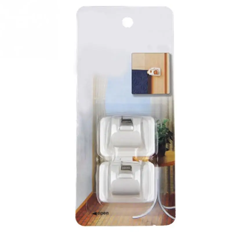2 шт. клейкая фиксация для душевой занавески Зажимы Пластиковые фиксированные зажимы бытовой ванной комнаты