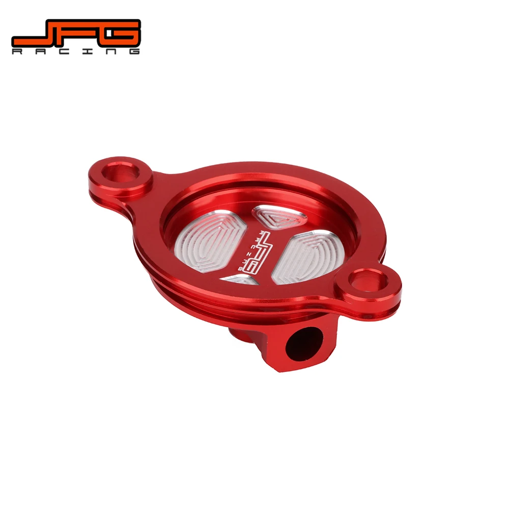 Мотоцикл с ЧПУ Алюминий масляный фильтр Кепки Крышка для HONDA CRF250R CRF250X 2004 2016 CRF450R 02