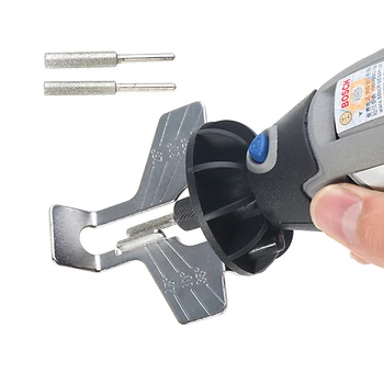 

Chain Saw Sharpening Attachment Sharpener Guide Drill Adapter High Quality