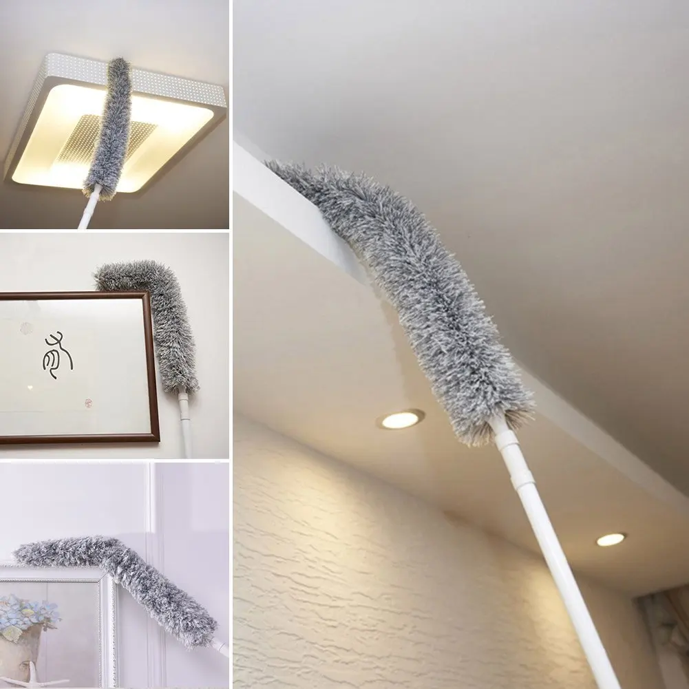 

1pcs 179CM Adjustable Feather Duster Household Dusting Brush Cars Cleaning Creative Stretch Extend Microfiber Dust Shan