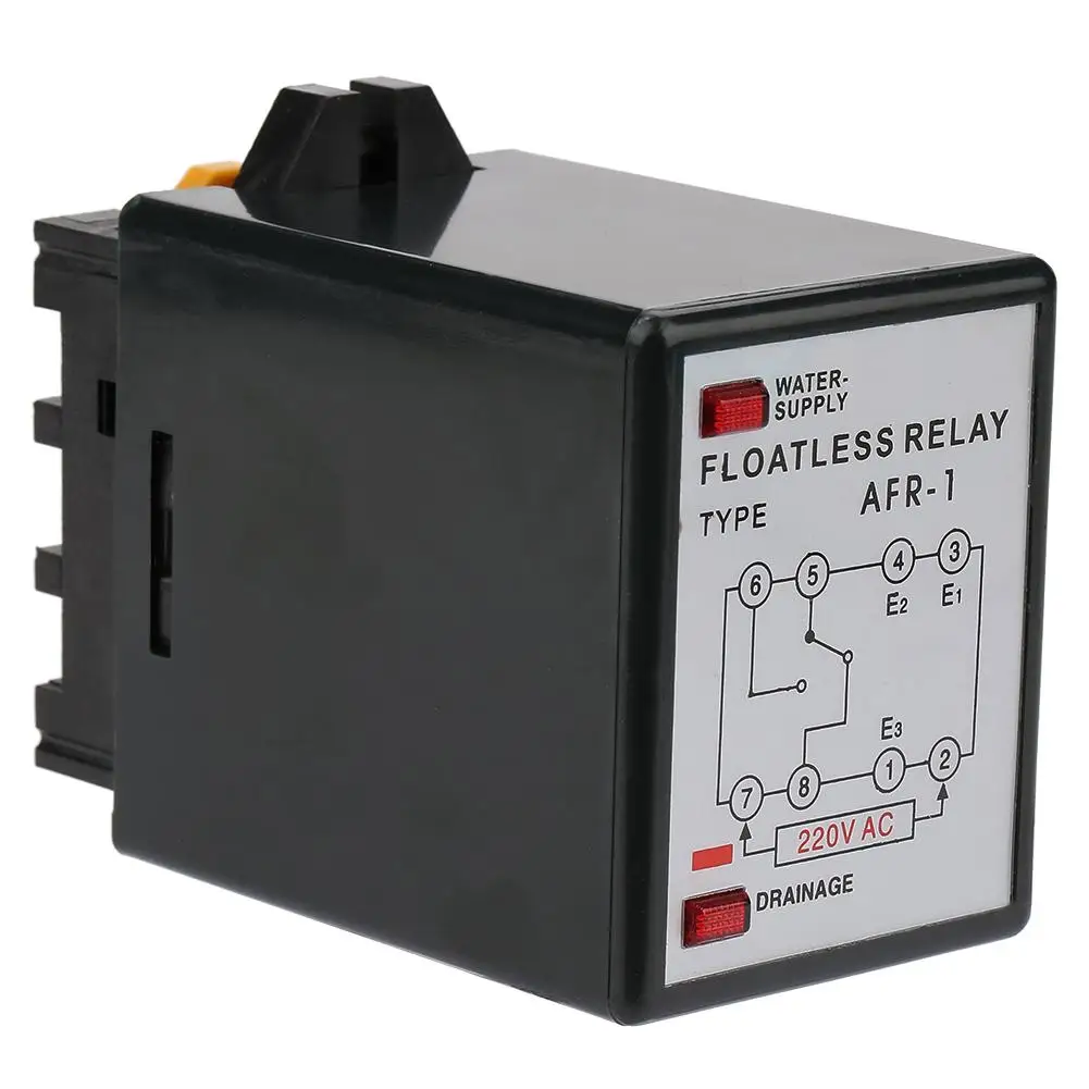 AFR 1 AC 220V Liquid Level Controller Relay Water Level Switch bistable