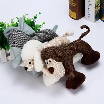 Жевательные Игрушки для маленьких и больших укусов собаки, устойчивые пищащие игрушки для собак, Интерактивная пищащая игрушка для щенков, ...