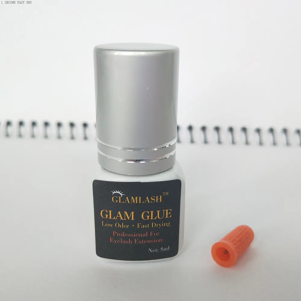 Клей GLAMLASH для наращивания ресниц Быстросохнущий 5/10 мл|Клей ресниц| |