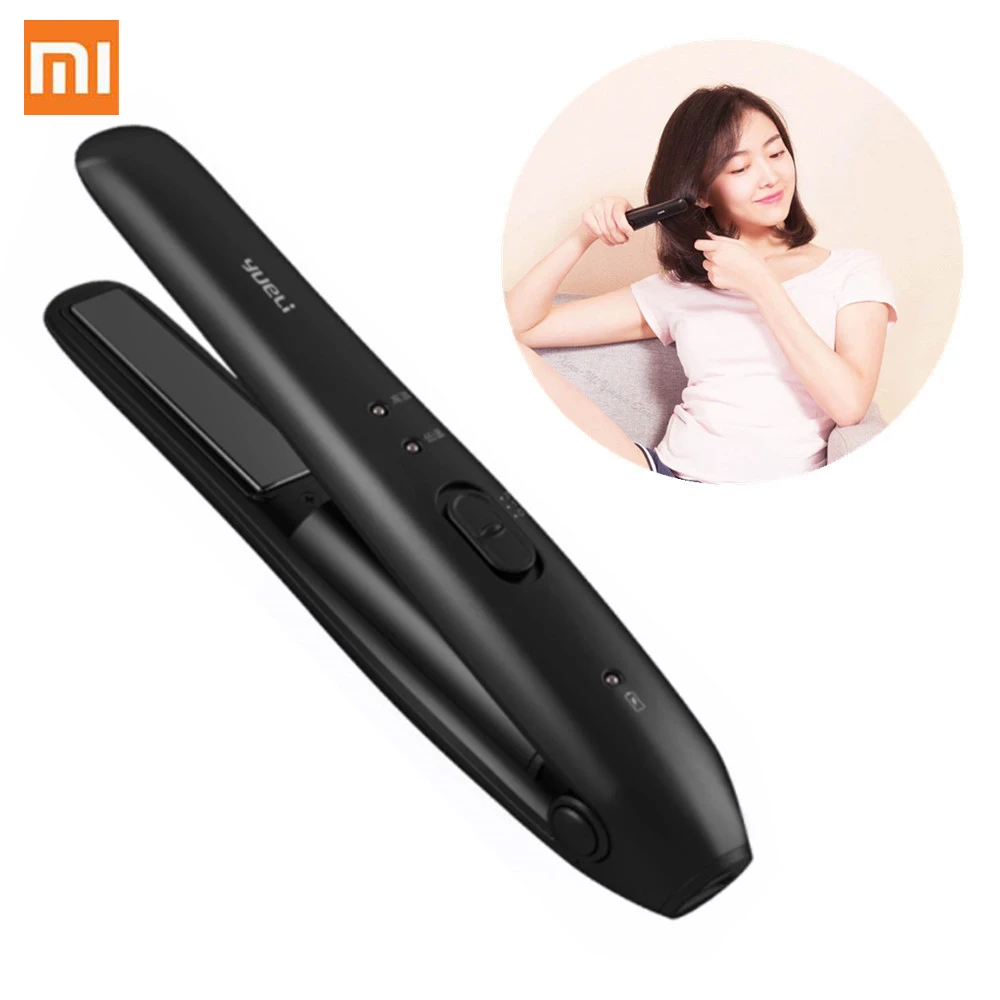 

Xiaomi YueLi Wireless Mini Professional Straightening Irons Comb Plancha De Pelo Portable Hair Straightener LED Indicator