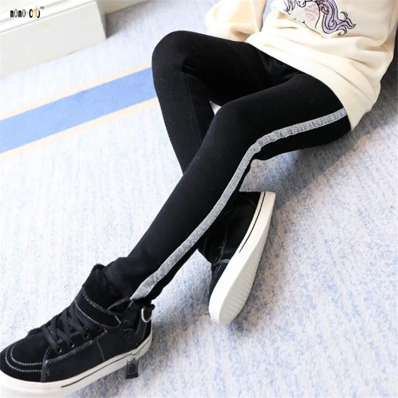 Winter Children Legging For Girl Casual Thicken Warm Girls Pants Full Length Kids Trouser 4 5 6 7 8 9 10 11 12 Years