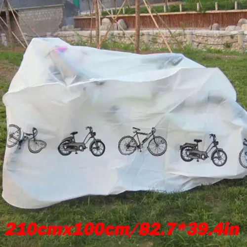 

210cmx100cm Motors Bike Motorcycle Covers Dust Waterproof Outdoor Indoor Rain UV Protector Cover Coat