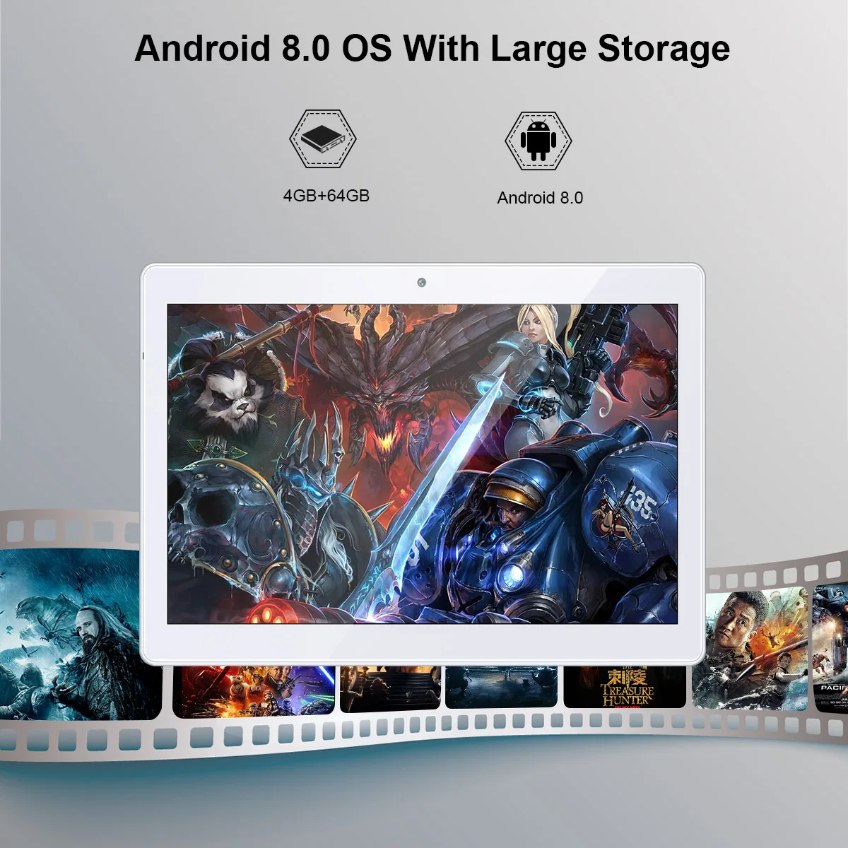 Ветвью ALLDOCUBE и M5 10 1 &quot4G Телефонный звонок планшетный ПК с системой андроида 8 0