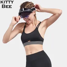 Yoga Sports Bra Padded Push Up Women Fitness Sport Top Sports Underwear Athletic Jogging Workout Running Tank Top Sport Clothing women underwear push up front zipper sports bras big size bra yoga padded fitness tank tops cycling workout sport bra