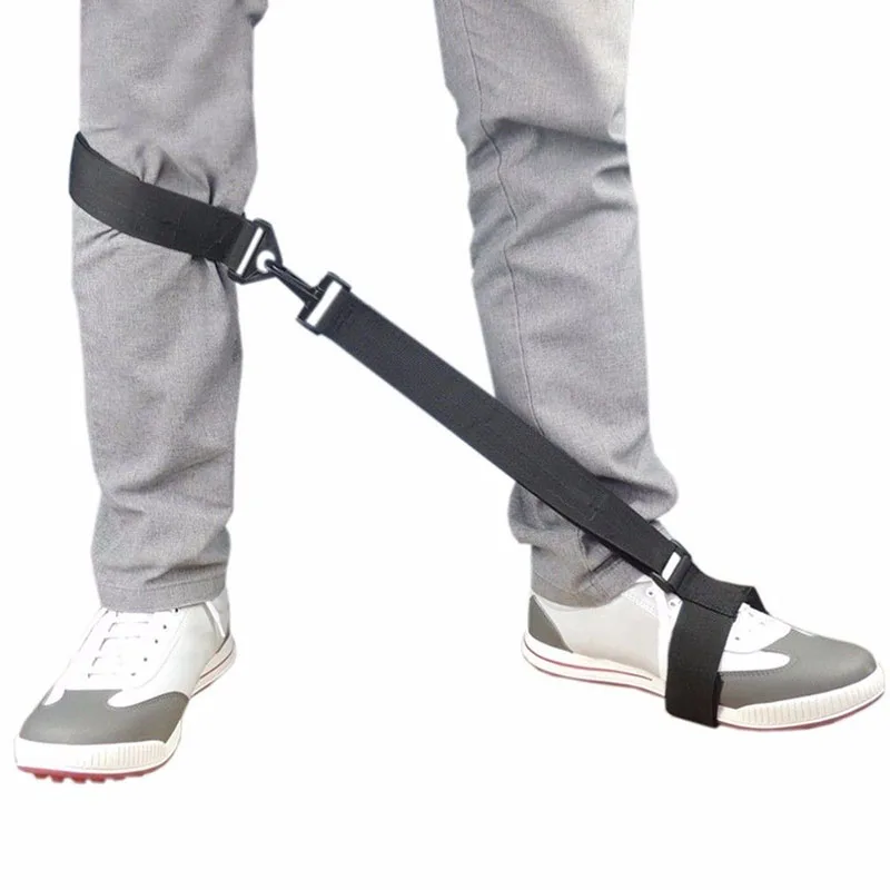 Golf Leg Training Strap Belt Motion Posture Correction Aids Beginner