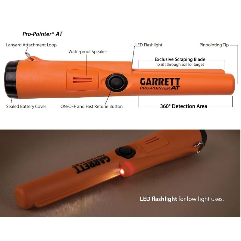 

Garrett metal detector at pro pointer waterproof pinpointer gold metal detector