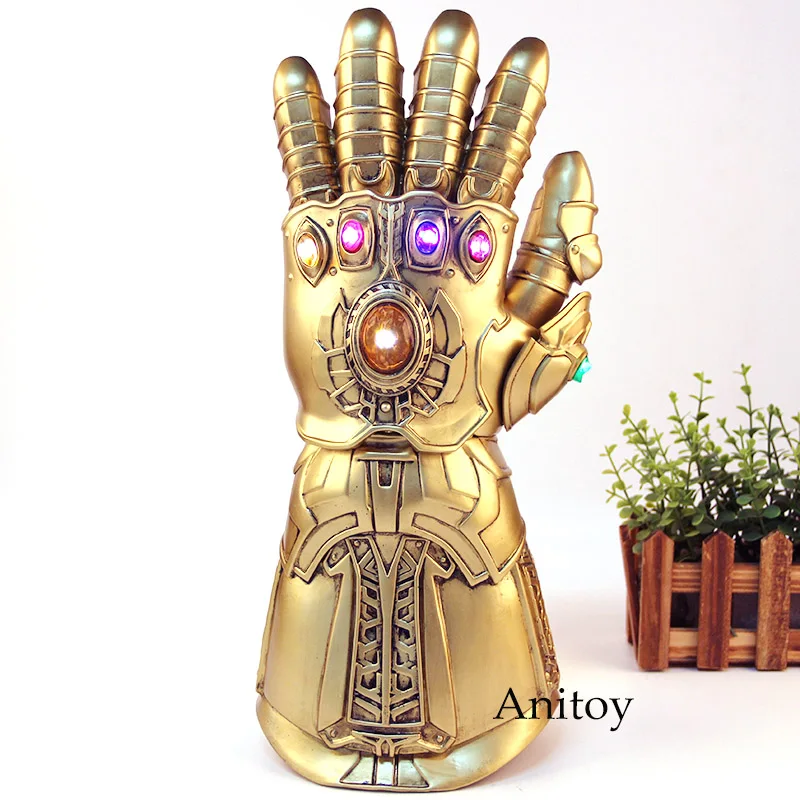 The Avengers Thanos Glove Thanos Infinity Gauntlet Glove Cosplay 1:1 with LED Light PVC Action Figure Collection Model Toys
The Avengers Thanos Glove Thanos Infinity Gauntlet Glove Cosplay 1:1 with LED Light PVC Action Figure Collection Model Toys