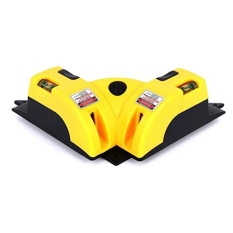 

Right Angle Laser Level Line 90 Degree Vertical and Horizontal Two Suction Cups Precise Position Square Measurement Model Tools