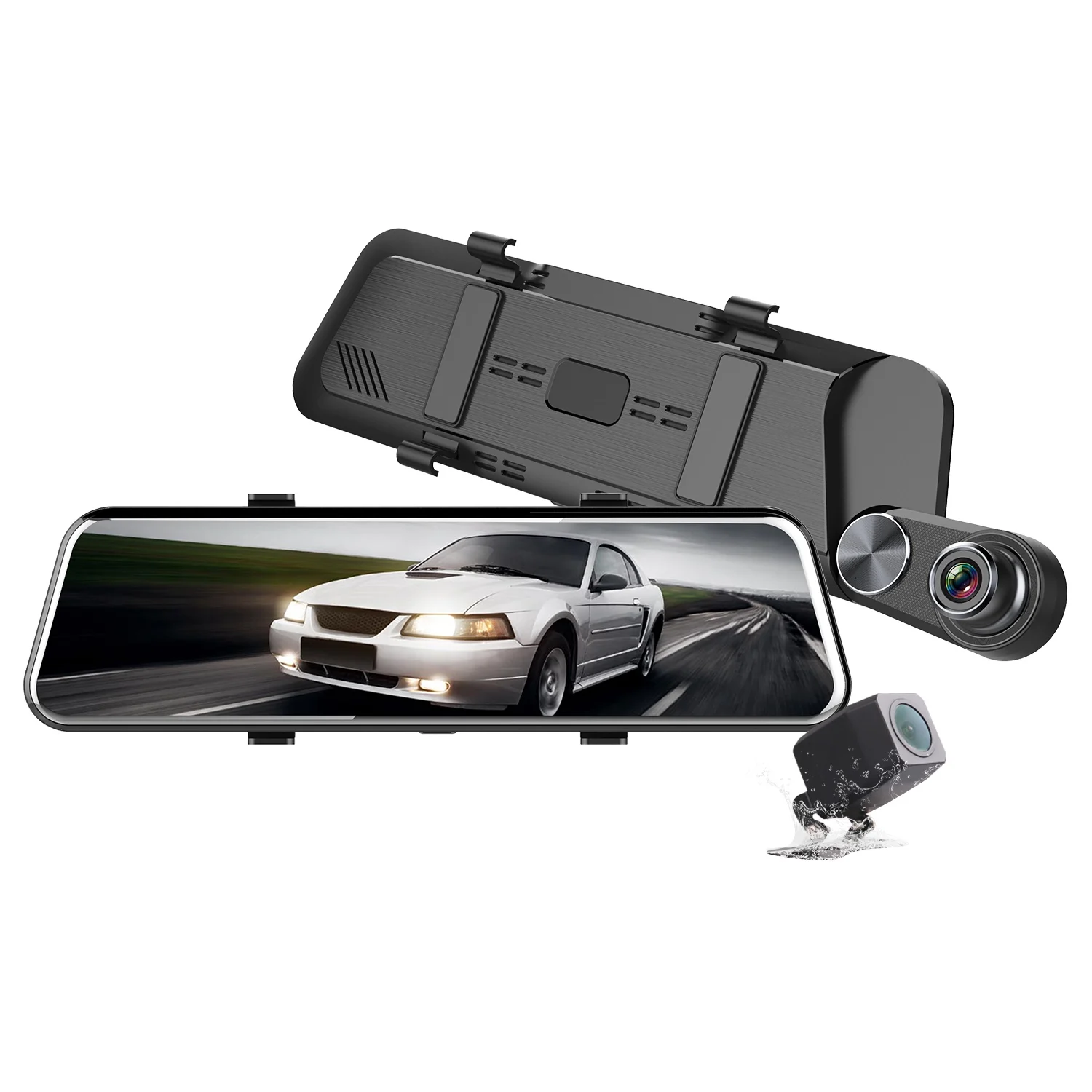 

F960 1080 P 10 Rearview Mirror Streaming Traffic Recorder New Press Dual Lens Car Camera Intelligent Hd Recorder