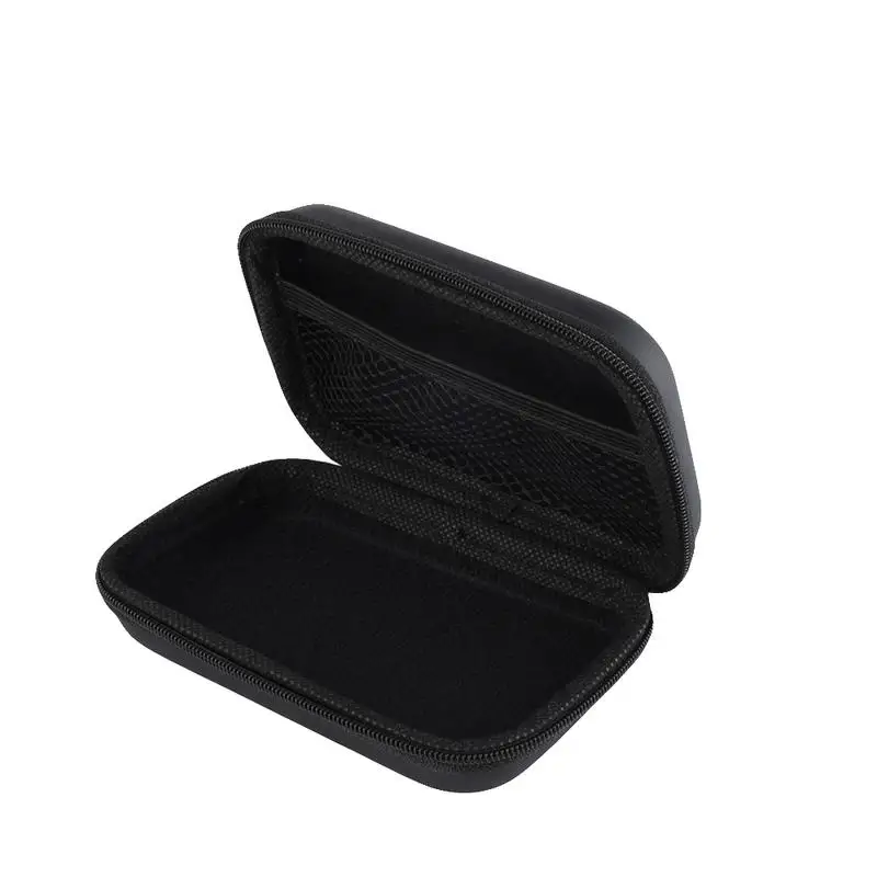 

Portable Bluetooth Earphones Box Headphones Data Lines Storage Bag With Zipper Crush Resistant Shockproof Impact Resistant