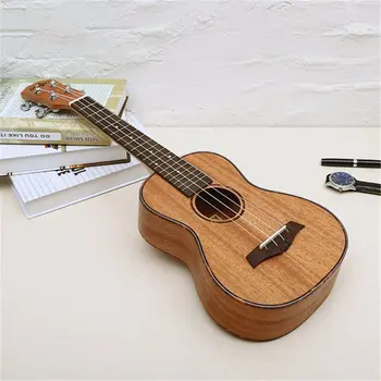 

4 Strings Mahogany Guitar 23 Inch Soprano Ukulele Beginner Rosewood Fretboard Bridge For Musical Stringed Instruments