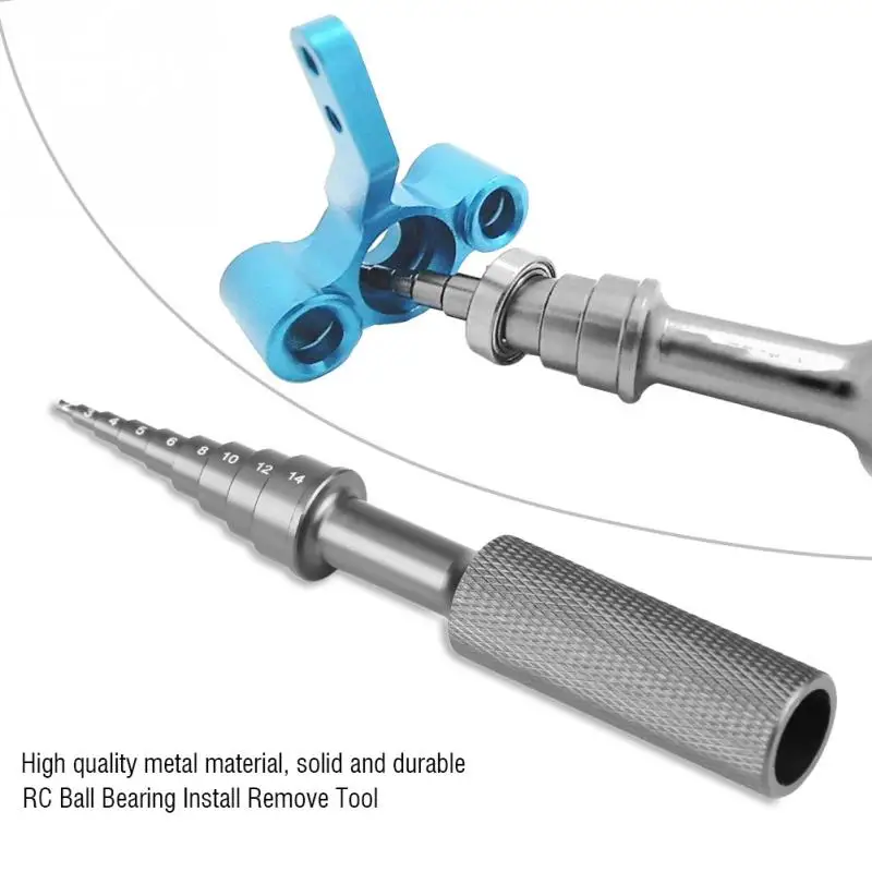 Подшипник RC инструмент для удаления шариковых подшипников установить удалить съемник инструмент для удаления 2/3/4/5/6/8/10/12/14 мм отличный RC модель Инструменты для ремонта