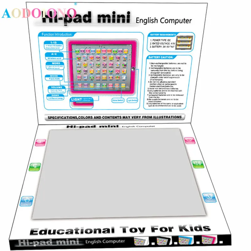 Ypad английская машина для обучения слову, планшет, игрушки для детей, обучающая игрушка для ноутбука, обучающая развивающая игрушка для детей