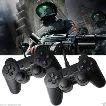 

Newest USB2.0 Wired PC Game Controller Gamepad Shock Vibration Joystick Gamepad Joypad Control for Computer Laptop Gaming Play