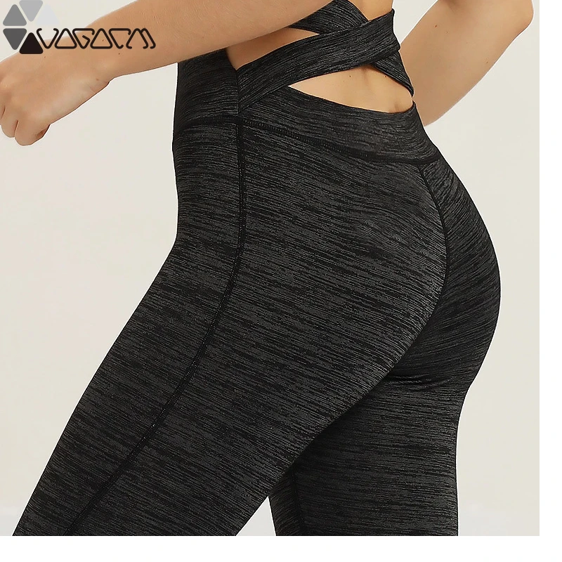 

Women Lady Hight Waist Yoga Solid Breathable Splice Running Sports Pants Trouser Sports Leggings Fitness 2019 Push Up Mujer