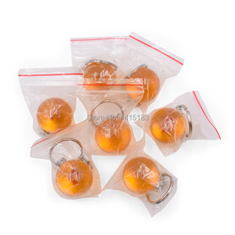 7 styles Anime Dragonball Z Key Chain 7 Stars Dragon ball PVC Action Figure Doll Model Toy Keychain Christmas Gift For Children