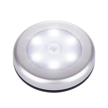 

Motion Sensor Light,Night Wall Light for Closet, Wardrobe, Stairs, Deck, Hallway (Cordless Battery-powered, 6 Ultra-Brigh