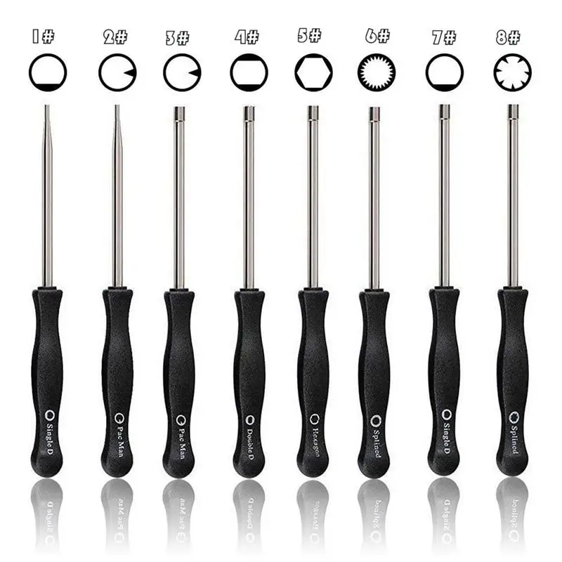 

8 Pcs Carburetor Repair Tool Kit Tune-up Adjustment Tool for Cycle Small Engine