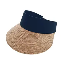 Женский козырек складная шляпа с пустым верхом свернутая крышка уличный для пешего туризма Солнцезащитная шляпа для переноски свет УФ Защита