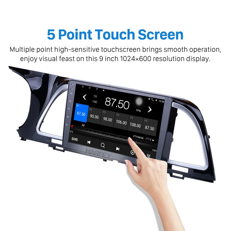 Cheap Harfey 9" Android 8.1/6.0 Multimedia Player Head Unit Stereo For 2018 KIA K4 Cachet 2Din Car Radio Touchscreen Wifi 4-Core 2