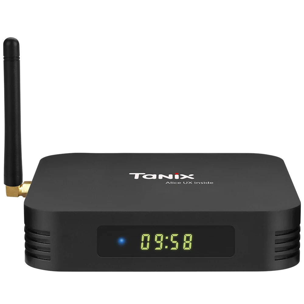 

Tanix TX6 TV Box Android7.0 Allwinner H6 4GB DDR3 32GB EMMC Set Top Box 2.4GHz 5.8GHz WiFi Bluetooth5.0 6K H.265 HD Media Player