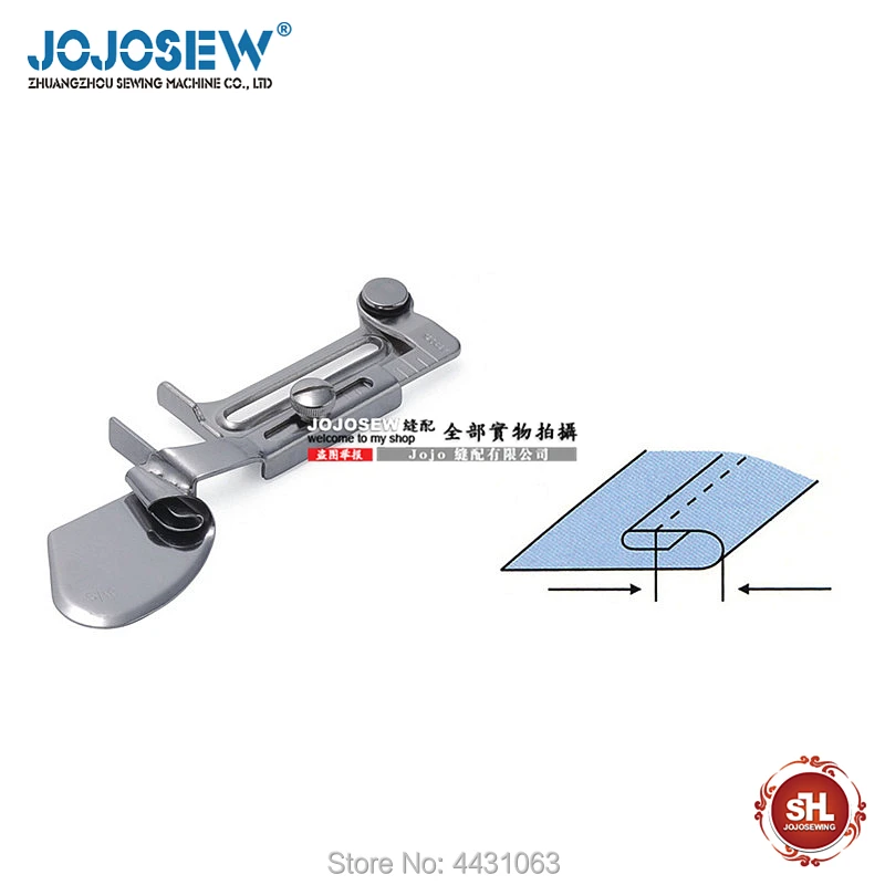 

104 8700 7300 Industrial sewing machine Edger assembly edge pull cylinder pressure foot binding head
