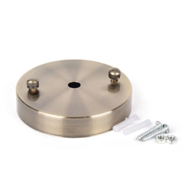 

100mm Ceiling Canopy Wall Mount LED Base Pendant Light Lamp Disc Accessories Set