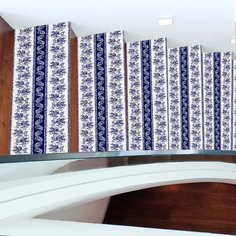 New 2Pcs наклейки на Лестницу в богемном стиле пол Diy стену для украшения дома ванной