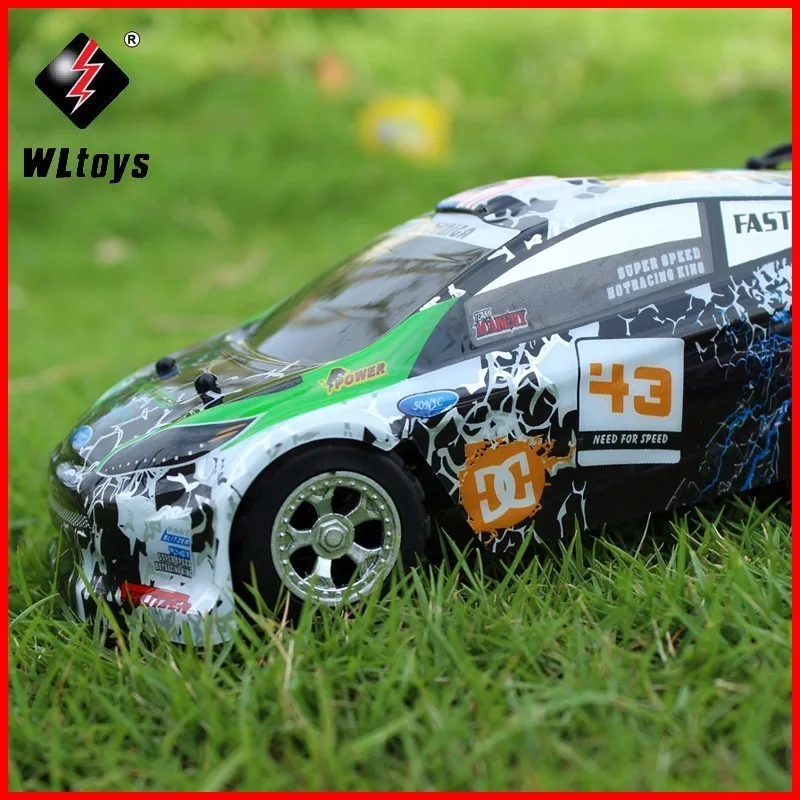 

Hot Sales WLtoys WL A989 1:24 4 Channels Top Speed 25KM/H Remote Control RC Car Super 100% Original for children Gifts ZLRC