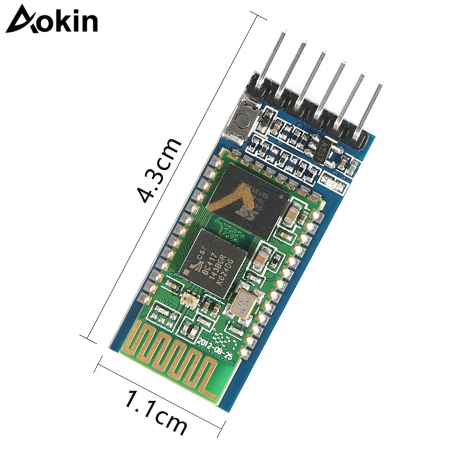 50 шт. HC05 HC 05 Master Slave 6pin 6 pin JY MCU анти обратный интегрированный Bluetooth серийный