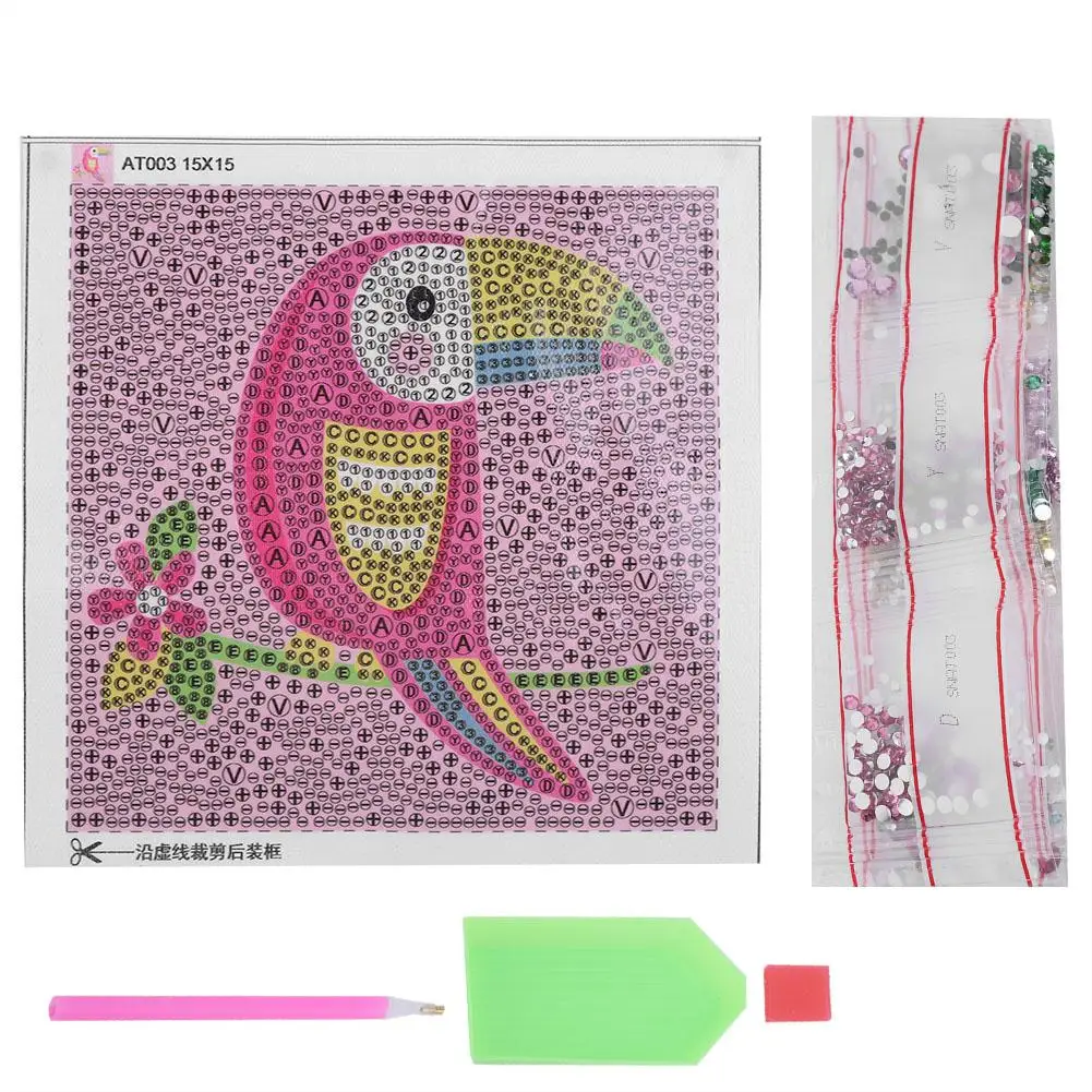 DIY 5D полный дрель алмазов картина с вышитыми рисунками птиц для детей Крест стич 3D домашнего украшения для детских игрушек украшения