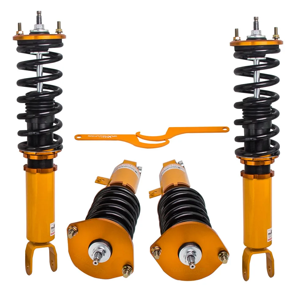 

Racing Coilovers Kit For Nissan 300ZX 90-96 Z32 24 Ways Damper Struts Suspension Spring Dampering Force 8KG/6KG Front Rear