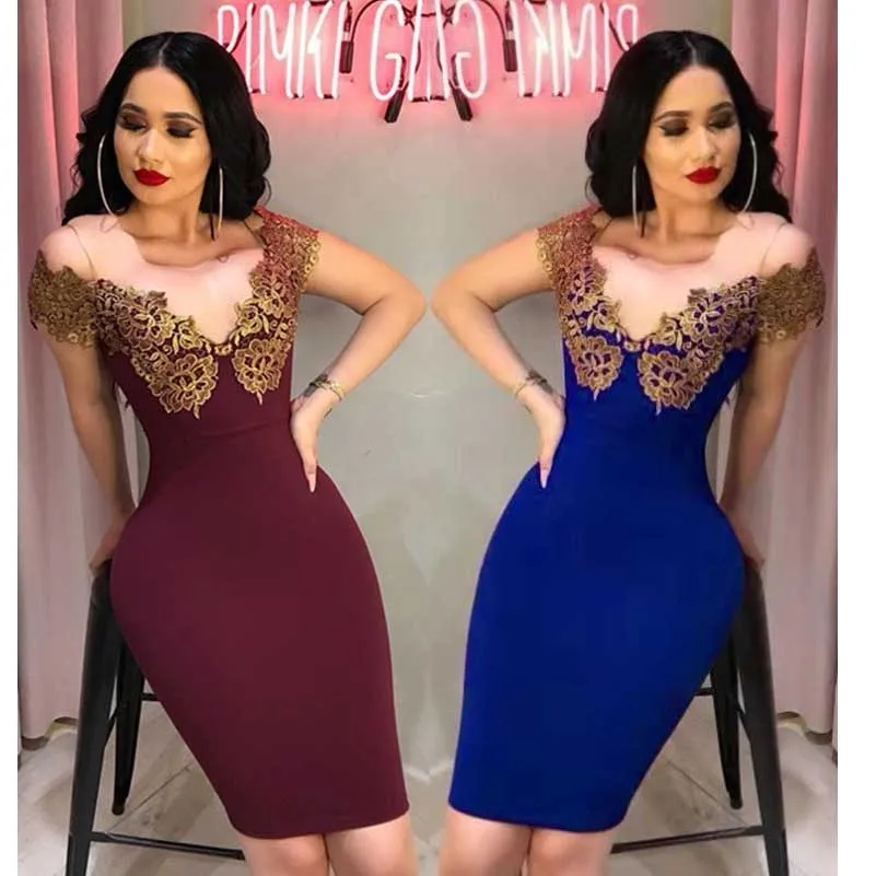 MUXU сексуальное платье карандаш с цветочной вышивкой женская одежда kleider vestidos jurken