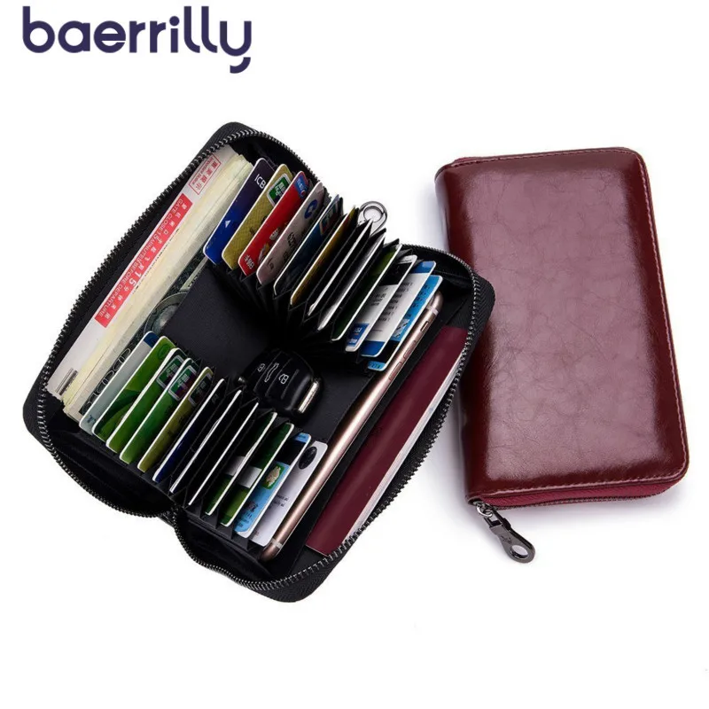 

Fashion Women Wallet Genuine Leather Long Women Purse Clutch Wallet Female Coin Purse Card Holder Money Pocket Carteira Feminina
