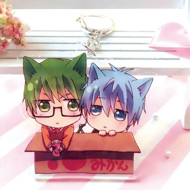 1 قطعة جميلة أنيمي Kuroko كرة السلة مفتاح سلسلة أكاشي Seijuro Kuroko تيتسويا شفافة قلادة المفاتيح الشكل لعبة 1 قطعة جميلة أنيمي Kuroko كرة السلة مفتاح سلسلة أكاشي Seijuro Kuroko تيتسويا شفافة قلادة المفاتيح الشكل لعبة